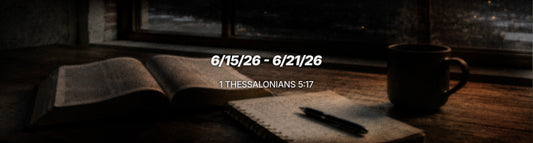 OBT WEEKLY WORD - 1 THESSALONIANS 5:17