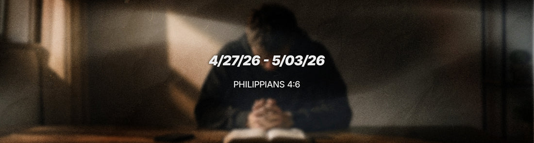 OBT WEEKLY VERSE - PHILIPPIANS 4:6