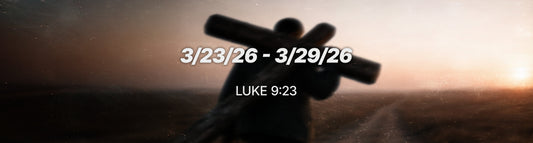 OBT WEEKLY VERSE - LUKE 9:23