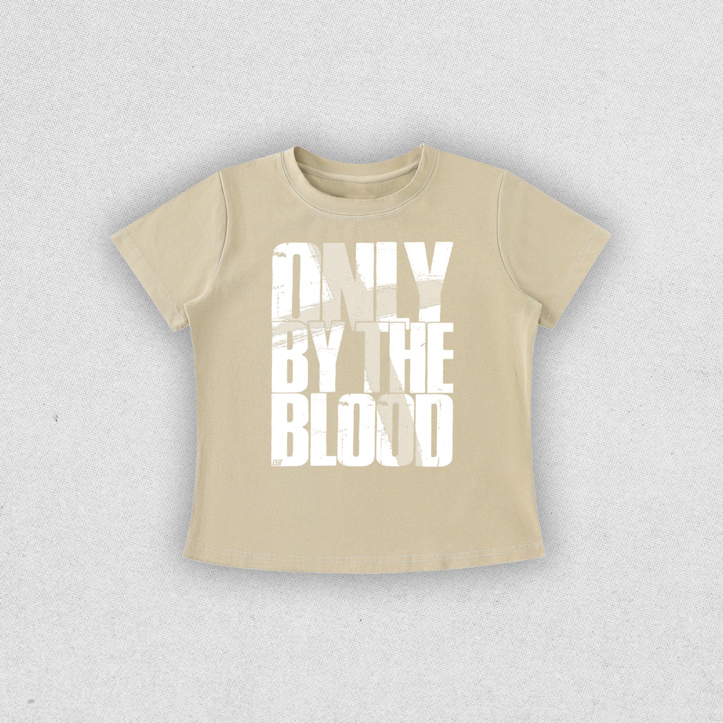 ONLY BY THE BLOOD WOMEN’S TEE