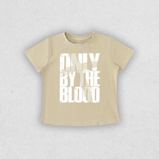 ONLY BY THE BLOOD WOMEN’S TEE